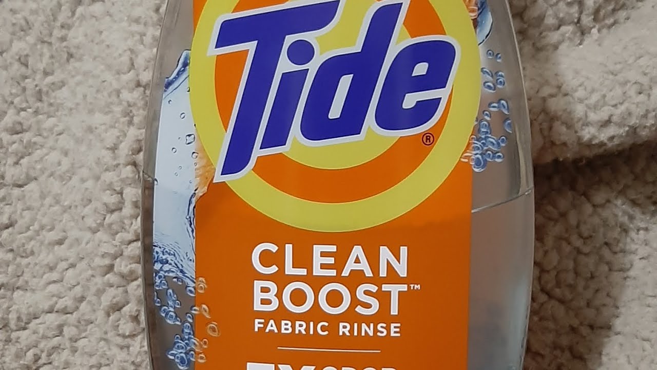 Tide Clean Boost Fabric Rinse Review YouTube