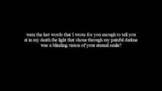 Alesana - The Last Three letters (Lyrics)