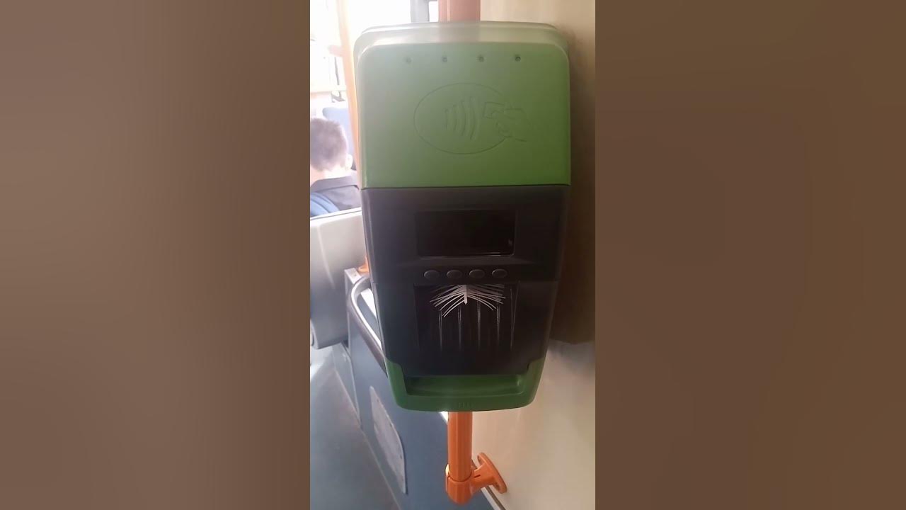 Электронный компостер на Троллейбусном маршруте №4 Любужский лесопарк ...