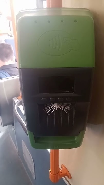 Электронный компостер на Троллейбусном маршруте №4 Любужский лесопарк ...