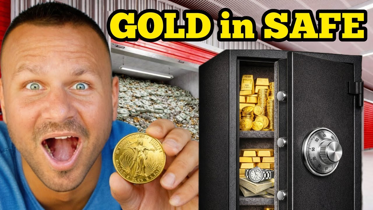 FOUND SAFE FULL OF GOLD & SILVER In Abandoned Storage Unit