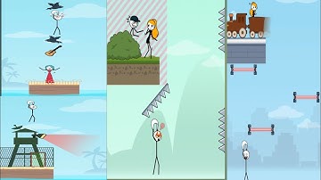 Draw fly (weegoon) android gameplay walkthrough level 51-72 - funny stickman brain puzzle game