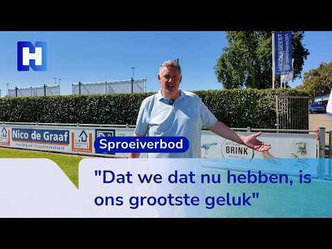 Voetbalclub vindt oplossing voor sproeiverbod en droge grasvelden