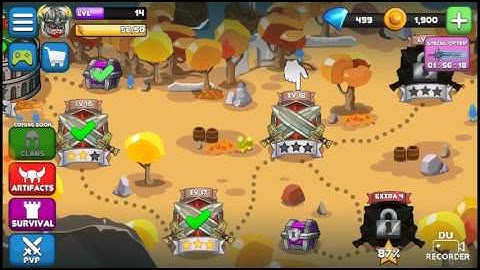 Tiny gladiators gameplay #2 getting  even stronger