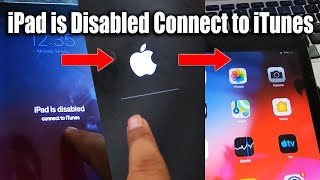 iPad disabled connect to iTunes with Computer | Unlock Apple iPad