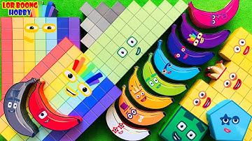 Meet Numberblocks NEW 279 Puzzle Tetris Shape| ASMR chirping of birds