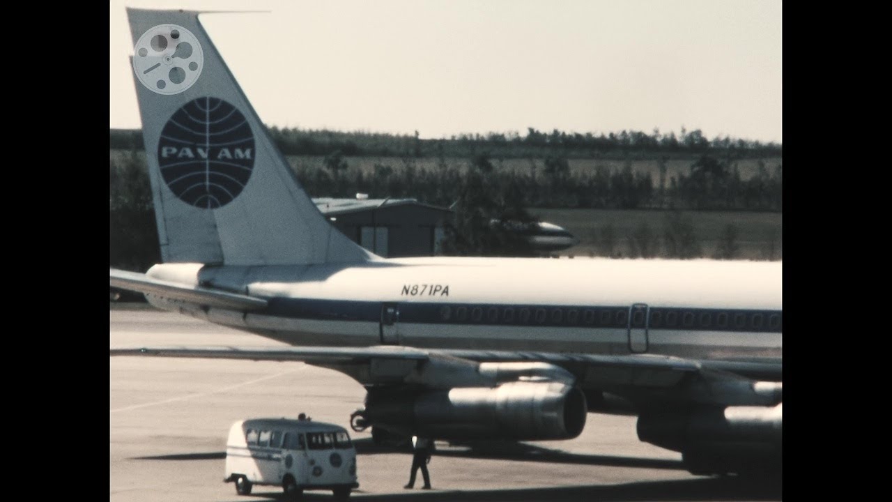 1970er - Flughafen Wien - Vienna Airport - 1970s - Wien-Schwechat - PAN AM - Aeroflot - Olympic