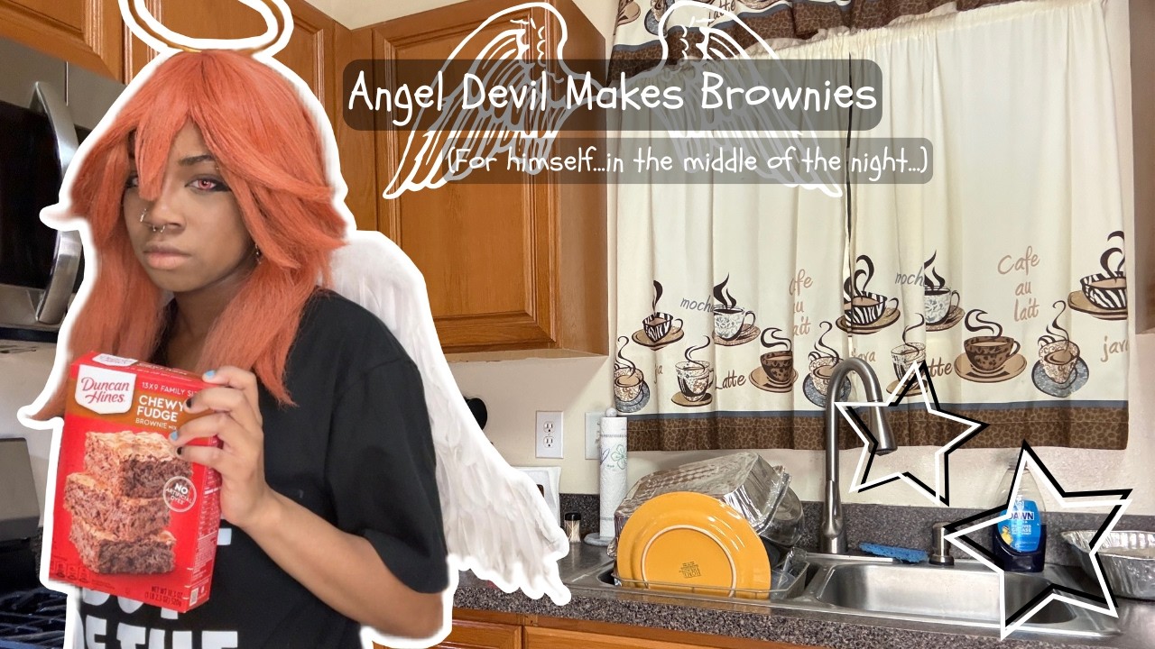 Angel Devil Makes Brownies (for himself) | Chainsaw Man Cosplay