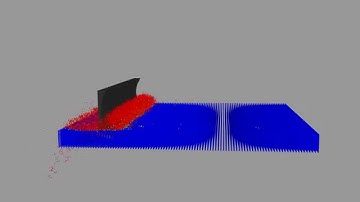 Earth Moving Simulation using Quasi Linear RKPM