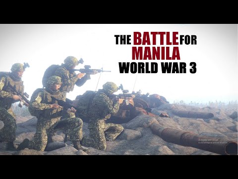 The Battle For Manila ▶Tears For God World War 3  Episode 6 (Full Arma 3 Cinematic video)