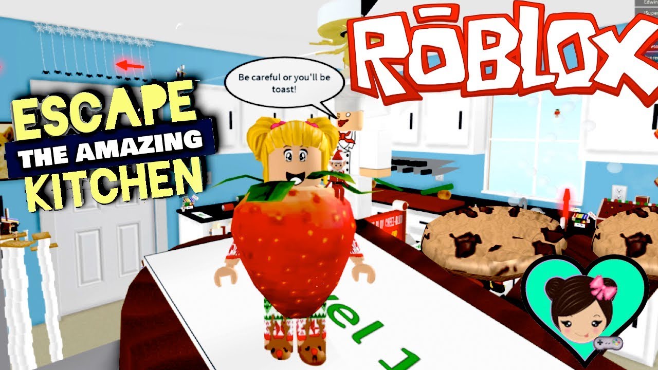 Goldie Escapa La Cocina Obby En Roblox Youtube