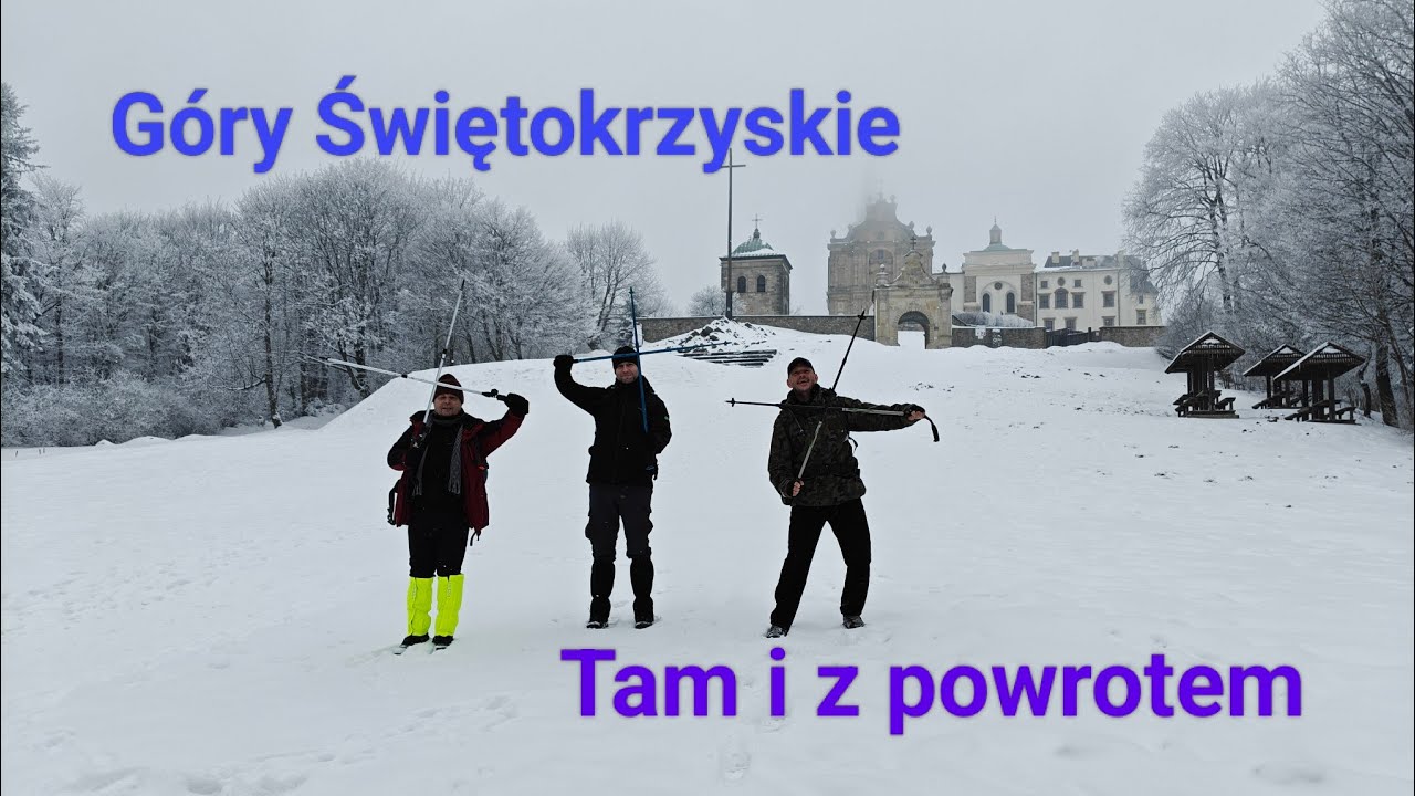 Góry Świętokrzyskie tam i z powrotem zimową pustką..., 17-18.02.2026 r. 