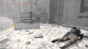 The Division - Hacker/cheater caught on video (itssnookytime)