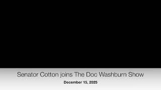 December 15, 2025: Cotton joins The Doc Washburn Show