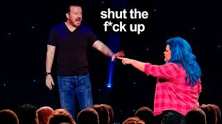 When Disrepectful Karens Get Destroyed by Ricky Gervais
