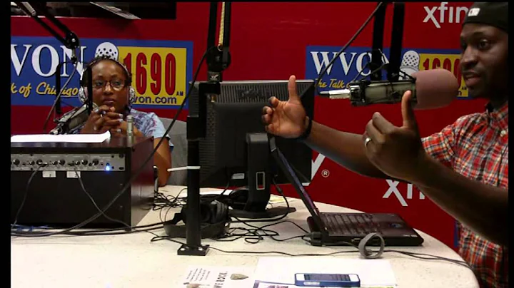 Dwight Howard with Brian Mazique of Bleacher Repor...