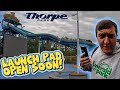 Thorpe park | Launch pad opening!