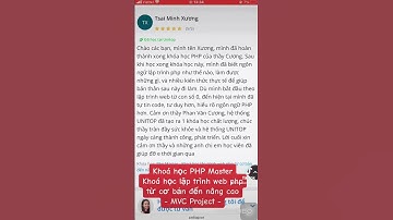Khoá học PHP MasterKhoá học lập trình web php từ cơ bản đến nâng cao- MVC Project #hoclaptrinhonline