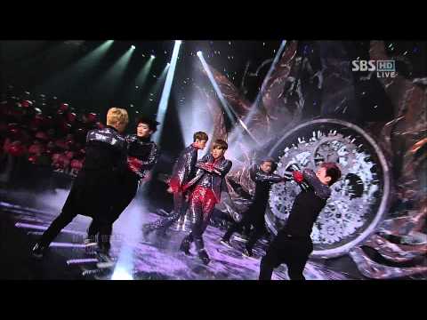 121014 인기가요 동방신기 catch me