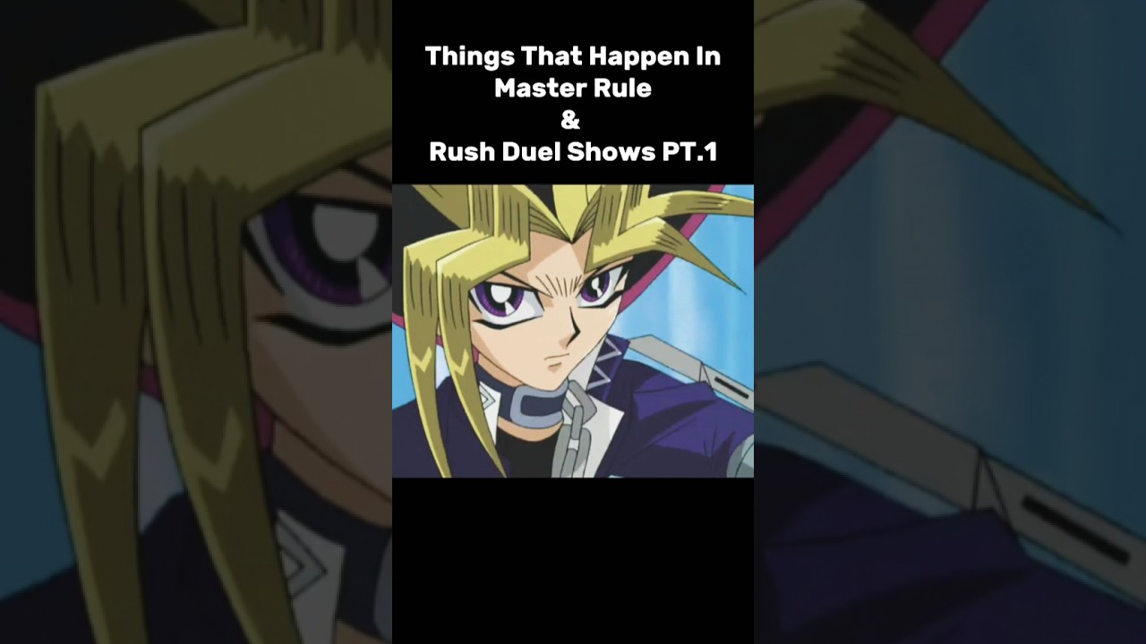 Similarities between the two format shows pt.1 