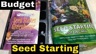 Seed Starting on a budget from Dollar Tree