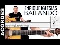 Bailando acordes de guitarra Enrique Iglesias