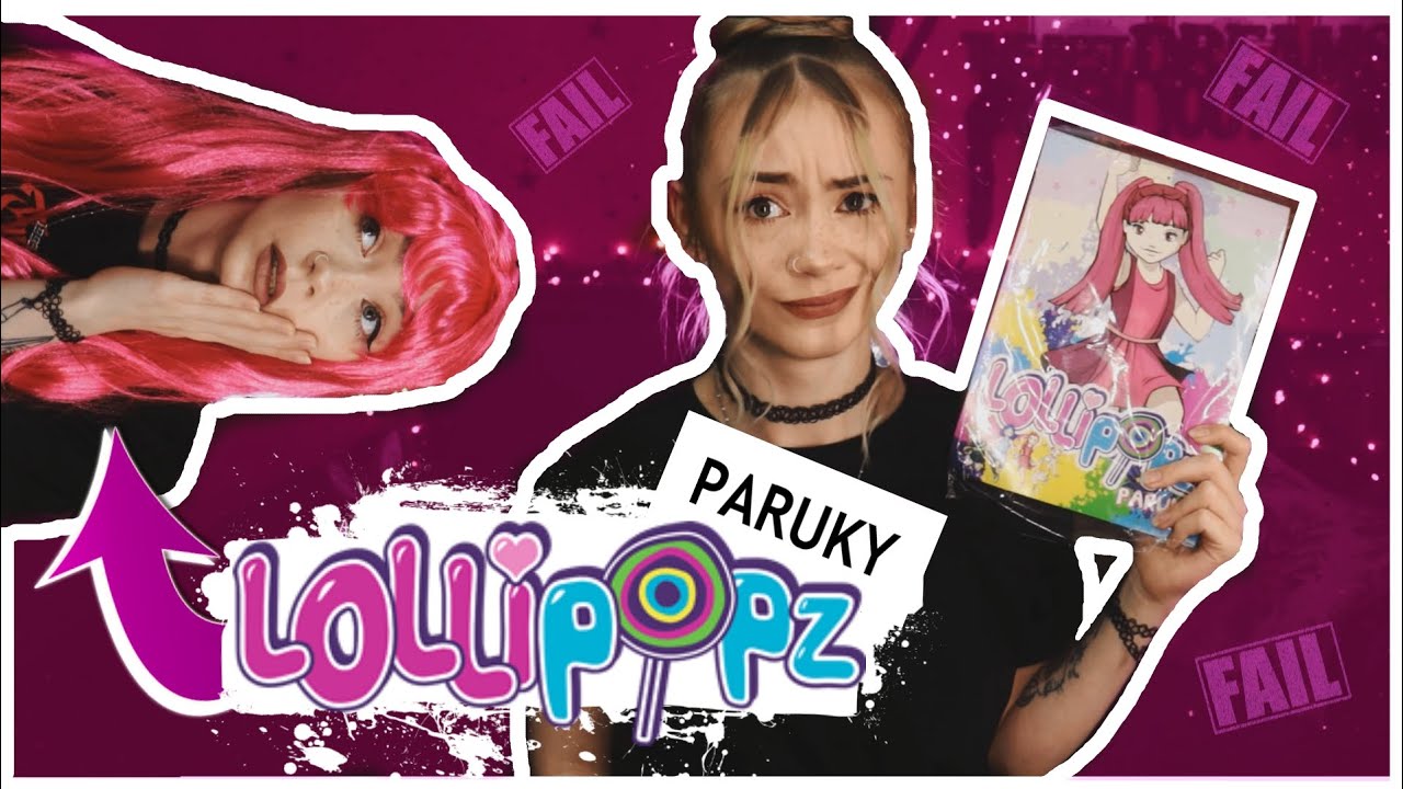 Testuji LOLLIPOPZ PARUKY! 💜💙