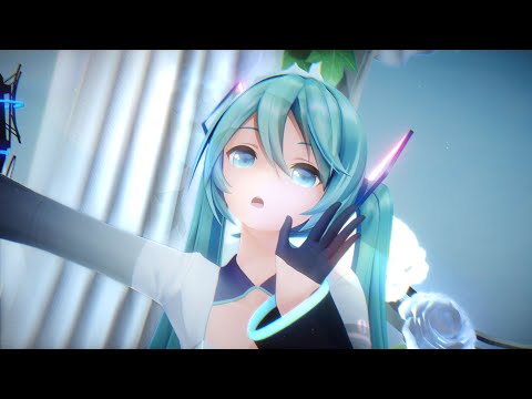 【MMD/初音ミク】ハローセカイ〖YYB式初音ミク〗