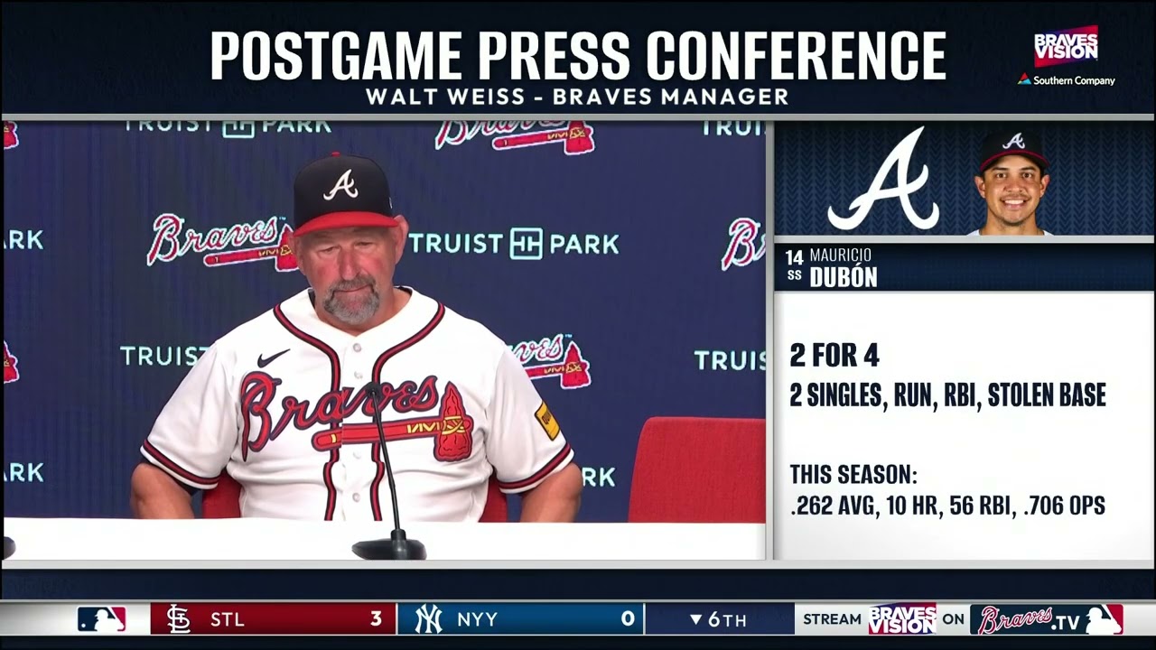 Walt Weiss Postgame Press Conference | Marlins vs. Braves (8/5/26)