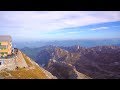 Tourist attraction Säntis the mountain in Switzerland 1.000.000 visitors for one year