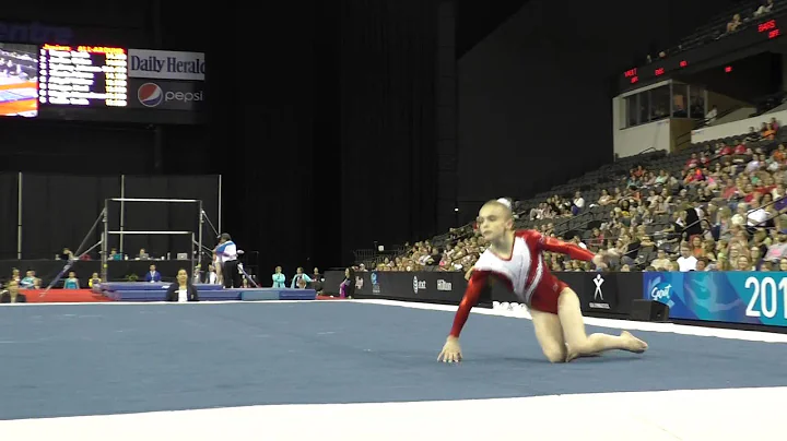 Anna Huber- Floor Exercise  2015 Secret U.S. Classic
