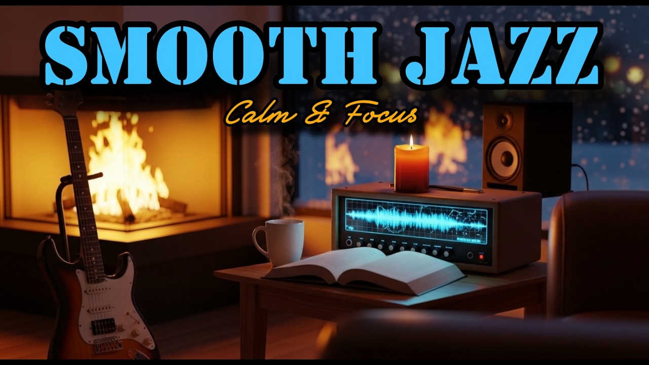Rainy Night Jazz Lounge 🌧️ Soft Sax & Neo Soul Beats for Deep Calm & Focus