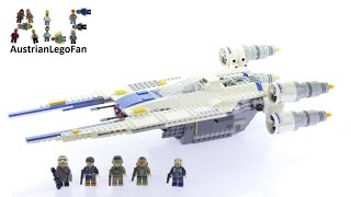 Lego Star Wars 75155 Rebel U-Wing Fighter™ - Lego Speed Build Review