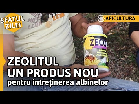 ZEOLITUL  UN PRODUS NOU pentru întreținerea albinelor [Sfatul zilei]