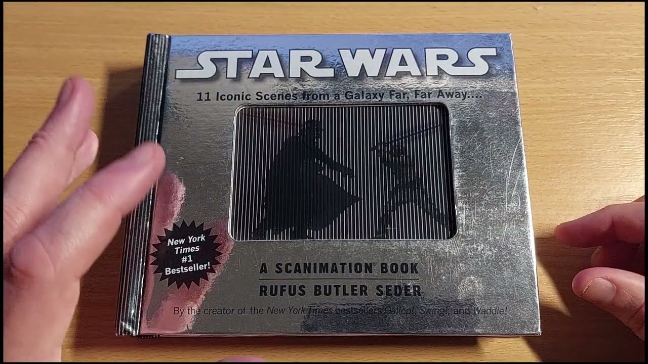 STAR WARS A Scanimation Book #starwarsfilms - YouTube