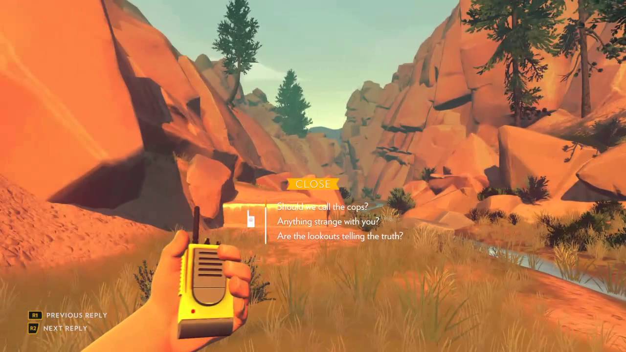 Firewatch trying to get into camp Arapahoe live gameplay YouTube