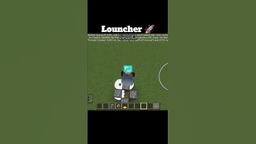 launcher 🚀 tutorial #minecraft #tutorial #viralshort