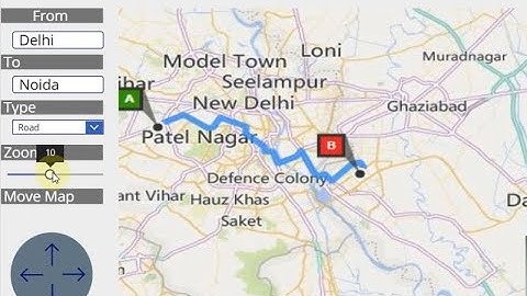 Show Route in Movable Map of PowerApp