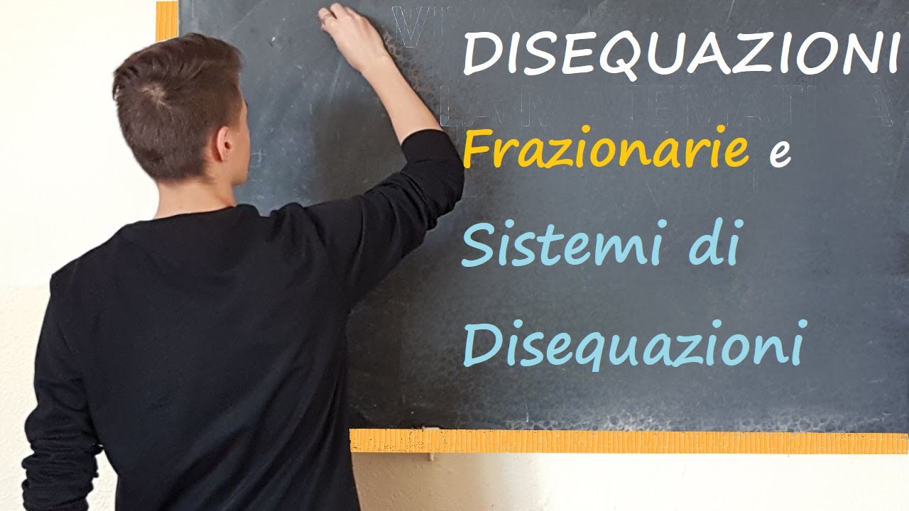 Disequazioni frazionarie esercitazione