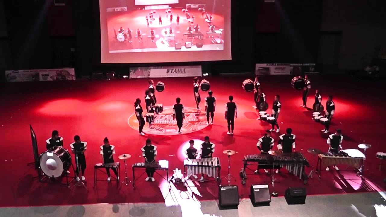 Red Gate Percussion @RGPfight at #TamaMarchingIndonesiaComptition 2013