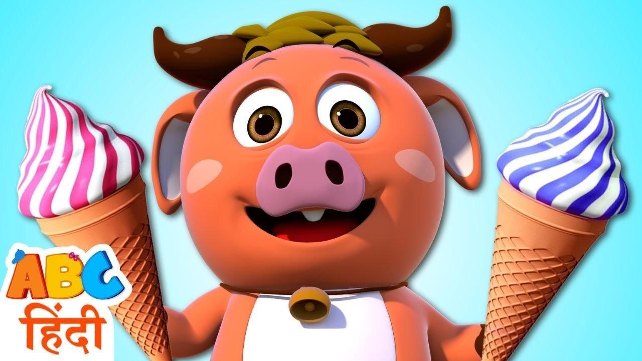 Garmi Ka Mausam Aya , Khao Mazedar Ice Cream  🍨🌈 Hindi Nursery Rhymes By Acche Bache Channel