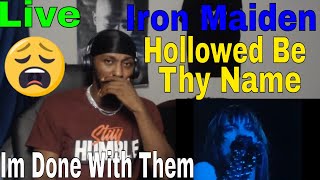 Iron Maiden - Hallowed Be Thy Name (live) Reaction