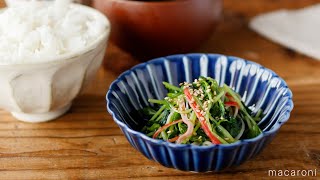 塩昆布で旨味凝縮！豆苗ナムル