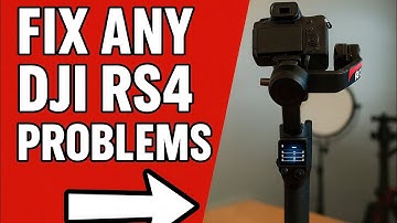 Hoe u problemen met de balans en kalibratie van de DJI RS4 kunt oplossen