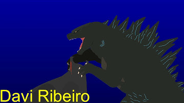 Godzilla 2014 Test Animation - Stick Nodes