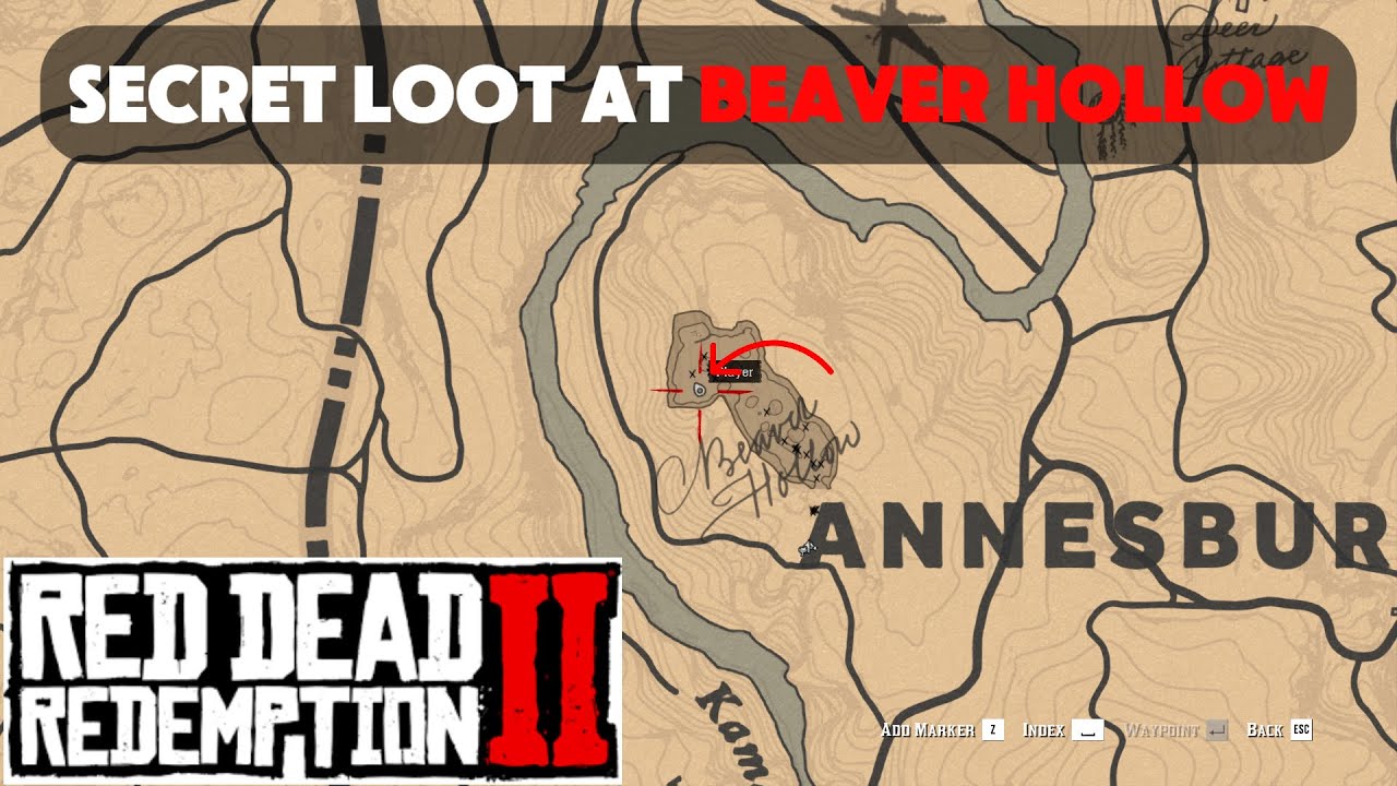 Most Players Missed this secret loot at Beaver Hollow - RDR2 - YouTube