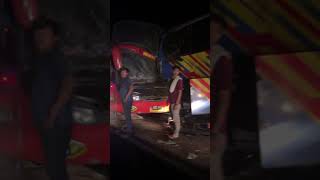 Download Lagu laka beruntun bus medan jaya dan pinem #shorts MP3