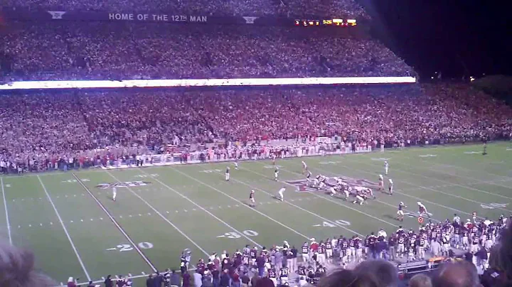 Texas A&M vs Nebraska 2010