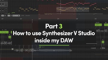 Synthesizer V Studio English Tutorial, Pt. 3 - Using Synthesizer V Inside Your DAW