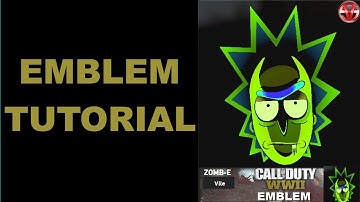 Rick (Rick and Morty) - Call of Duty WWII EMBLEM TUTORIAL